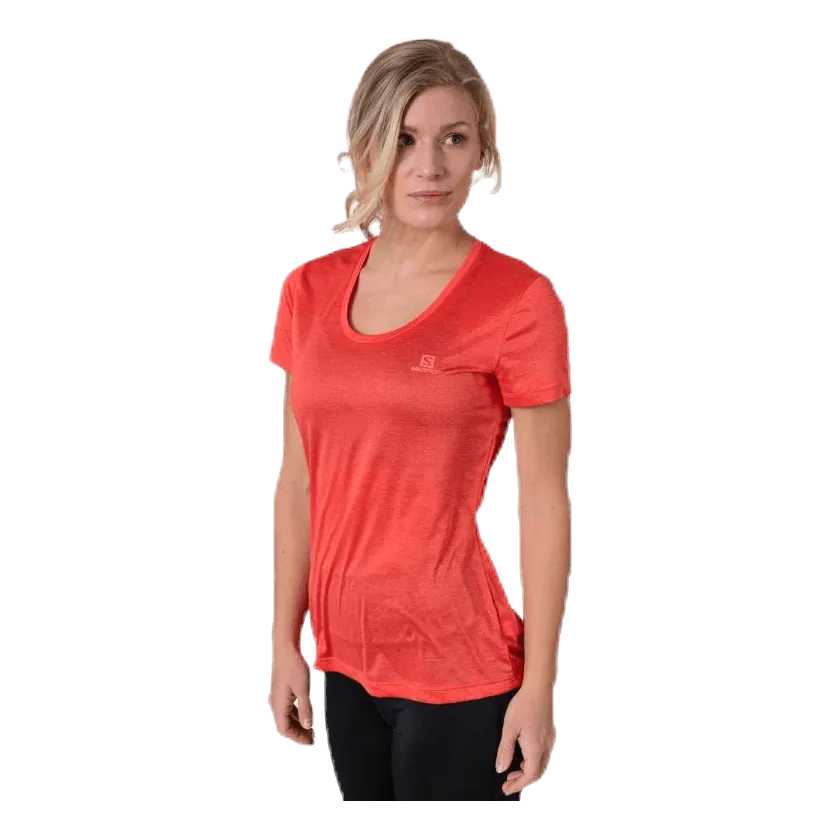 Agile Ss Tee Red