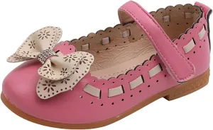 Beach Flat Sandals For Toddler Little Kid Big Kids Girls Baby Shoes Bow Decorated Shoes Sandals Dancing Infant Pearl Bling Single Kids Girl Wedding Party for Toddler Big Kid