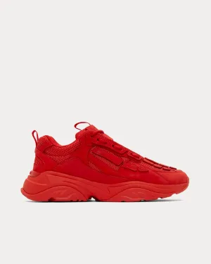 Bone Runner Red Low Top Sneakers