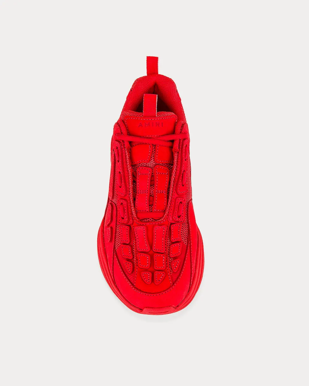 Bone Runner Red Low Top Sneakers