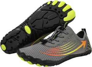 Breathable Hike Barefoot Shoes for Women Men Pro Barefoot Shoe Healthy & Non-Slip Unisex Zero Drop Wide Toe Box Shoes Waterproof Hike Athletic Hiking Shoe