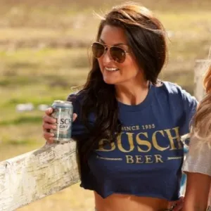 Busch Beer 1955 Retro Gold T-Shirt