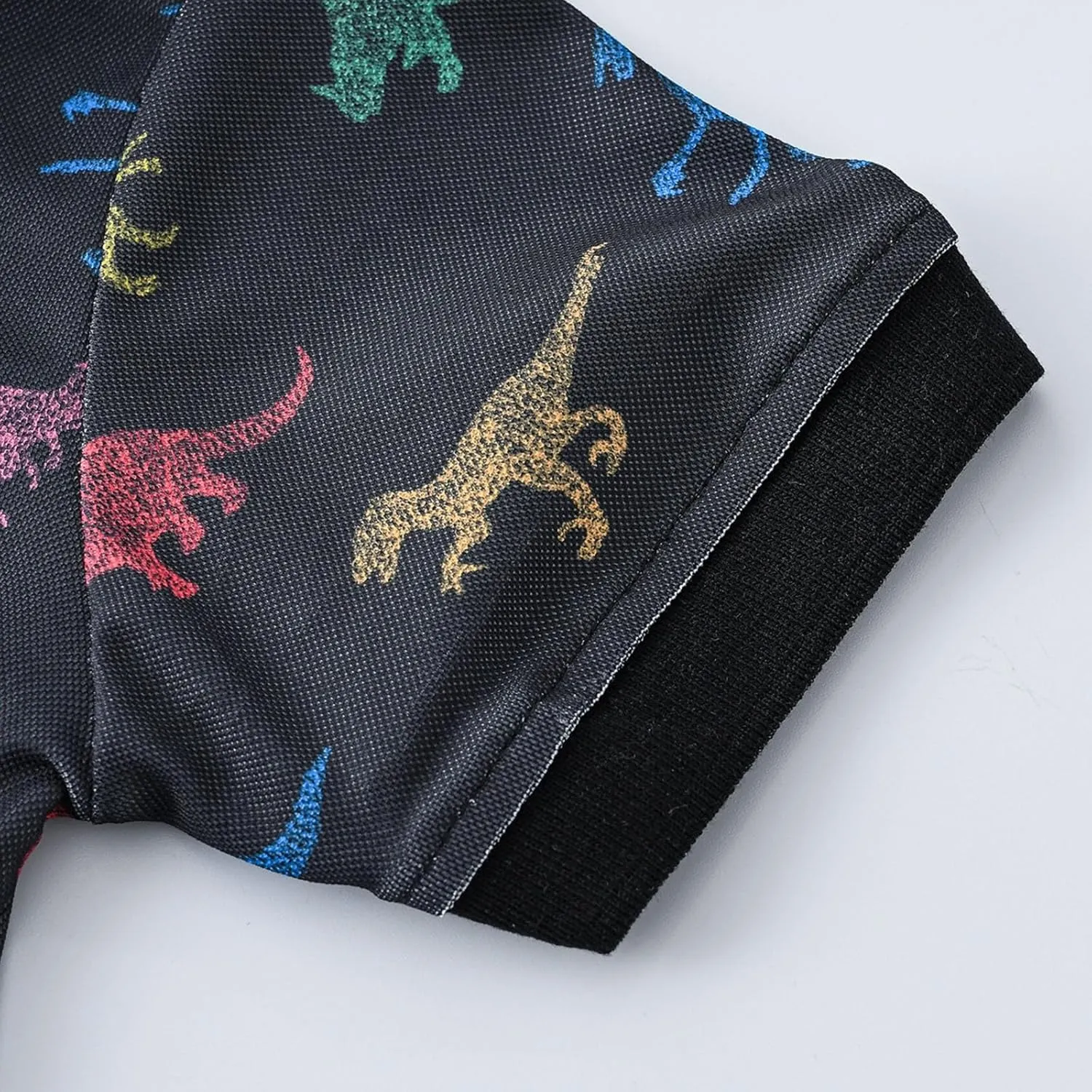 Button up Graphic Polo T Shirts for Kids Dry Fit Casual Collared Short Sleeve Boys Tops Cute Polo Shirts for Boys