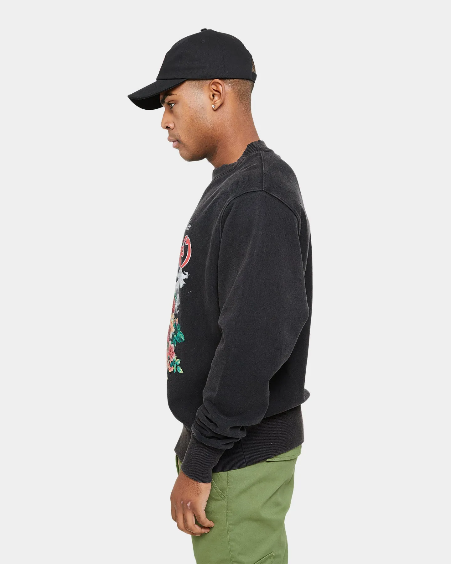 Carre Paris With Love Vintage Crewneck Washed Black
