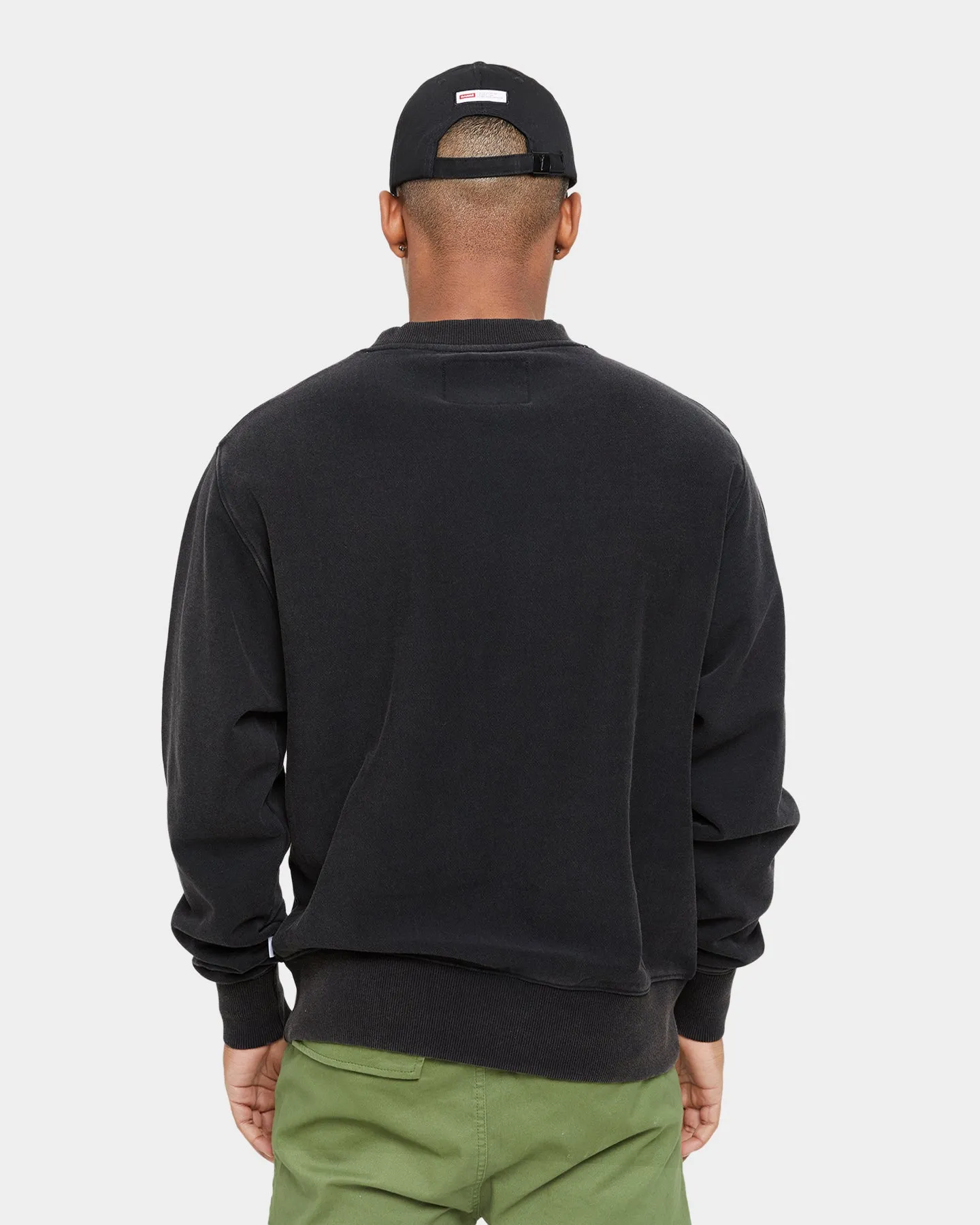 Carre Paris With Love Vintage Crewneck Washed Black