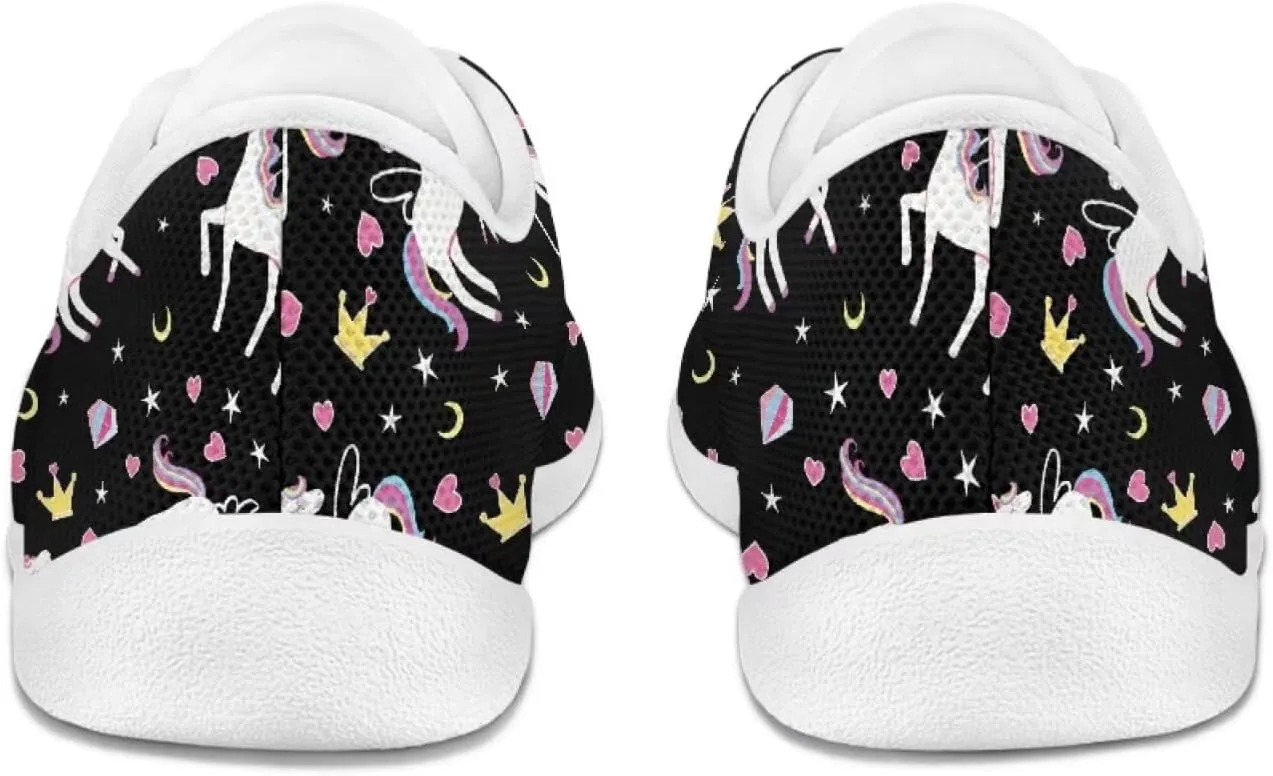 chaqlin Horse Sneaker Classic Lace-Up Low Top Tennis Shoes Wide Flat Running Walking Sneaker Non Slip Barefoot Shoe