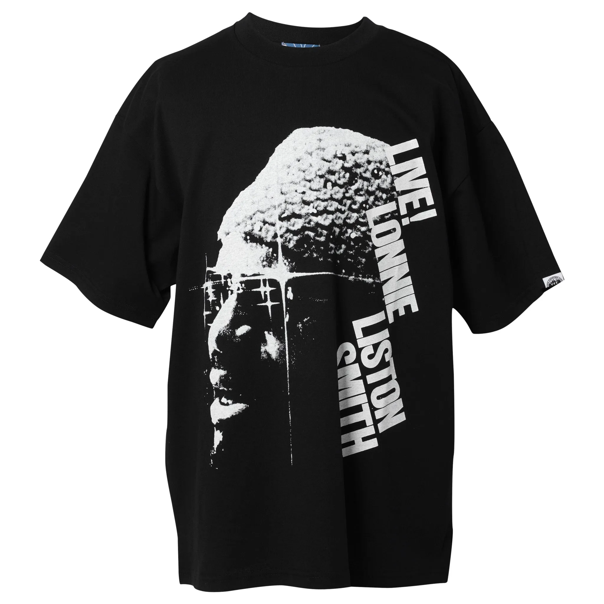 CITY COUNTRY CITY x LONNIE LISTON SMITH_ COTTON T-SHIRT_LIVE! / BLACK