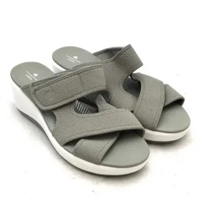 Clarks Women's Olive Green Slide Sandals - Size 9M