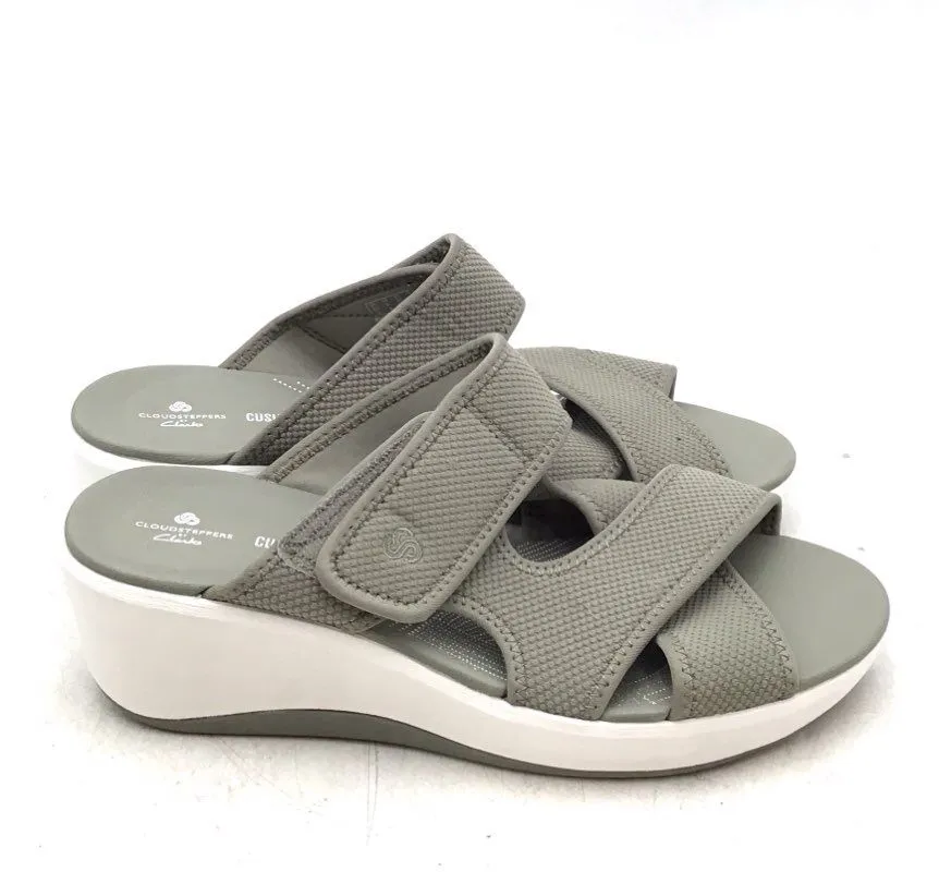 Clarks Women's Olive Green Slide Sandals - Size 9M