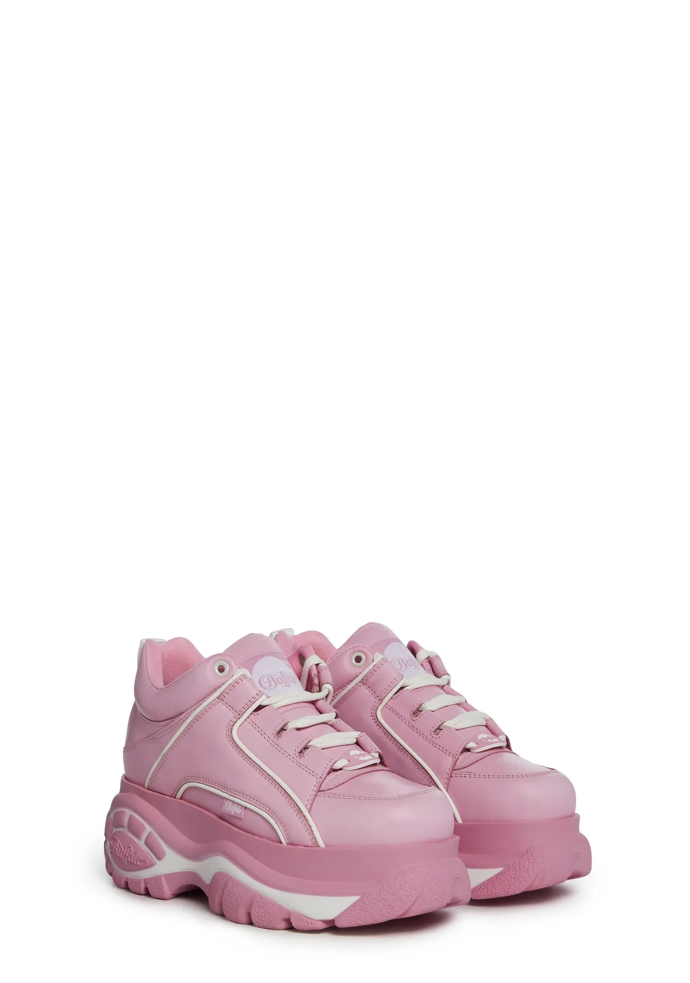 Classic Low Platform Sneakers - Pink