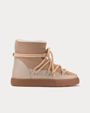 Classic Suede Beige High Top Sneakers