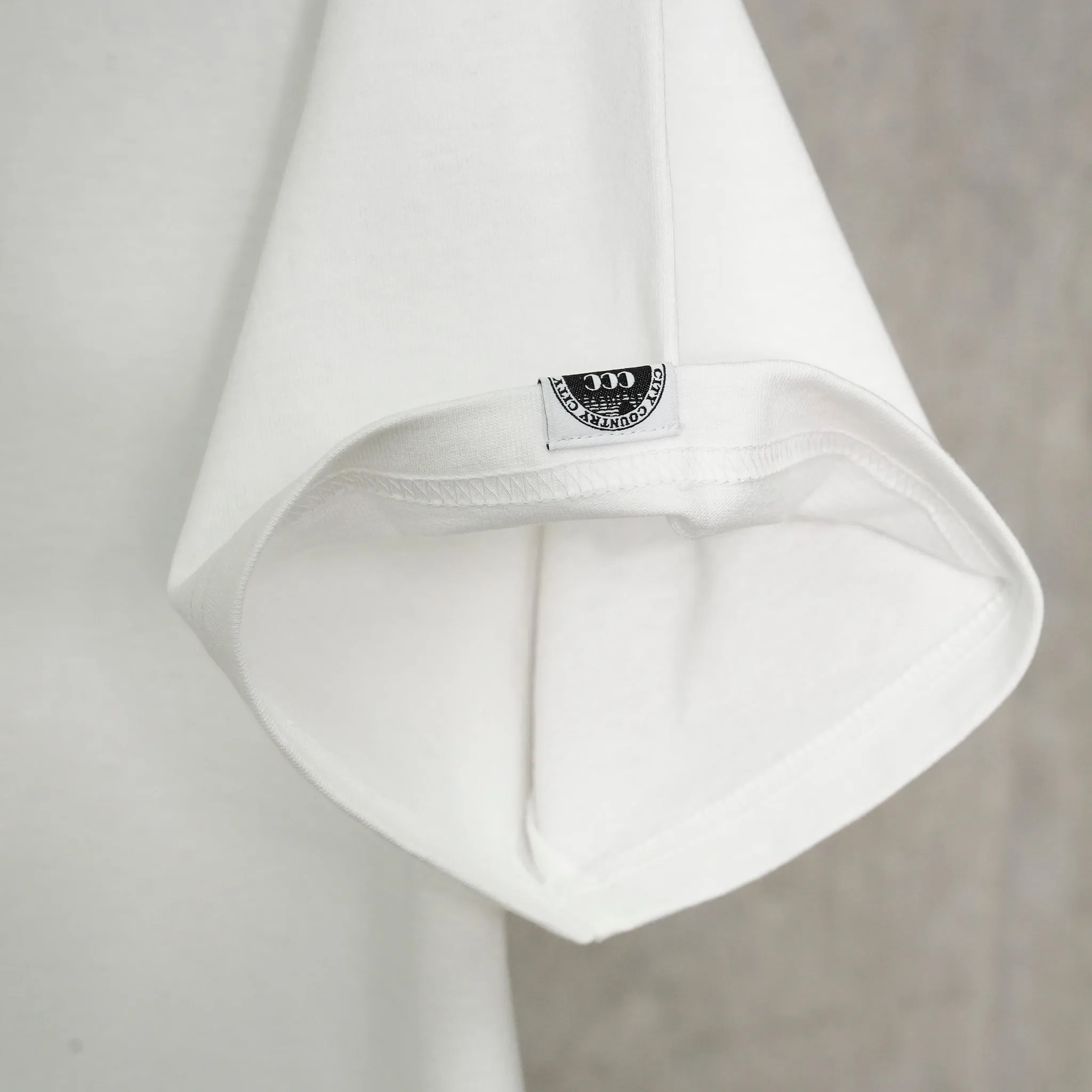 COTTON S/S T-SHIRT_MUSIC ALWAYS / WHITE