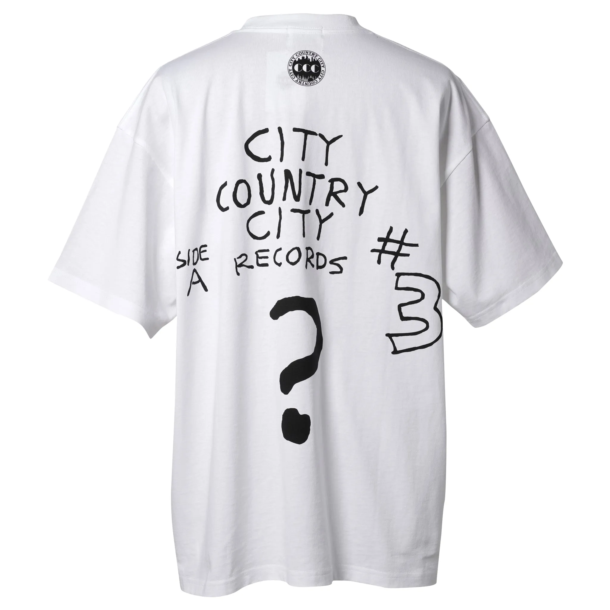 COTTON S/S T-SHIRT_WHAT HAPPEND? / WHITE
