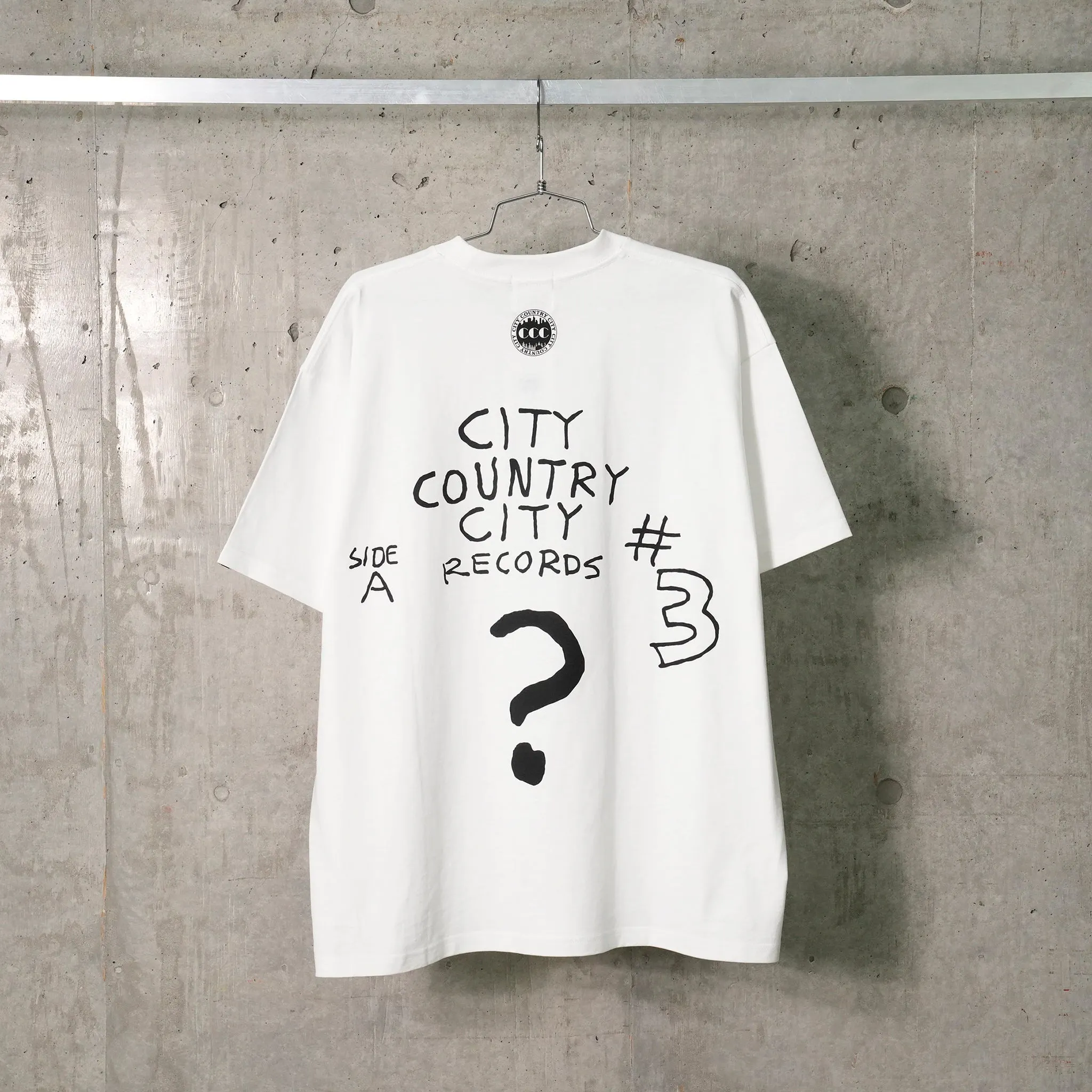 COTTON S/S T-SHIRT_WHAT HAPPEND? / WHITE