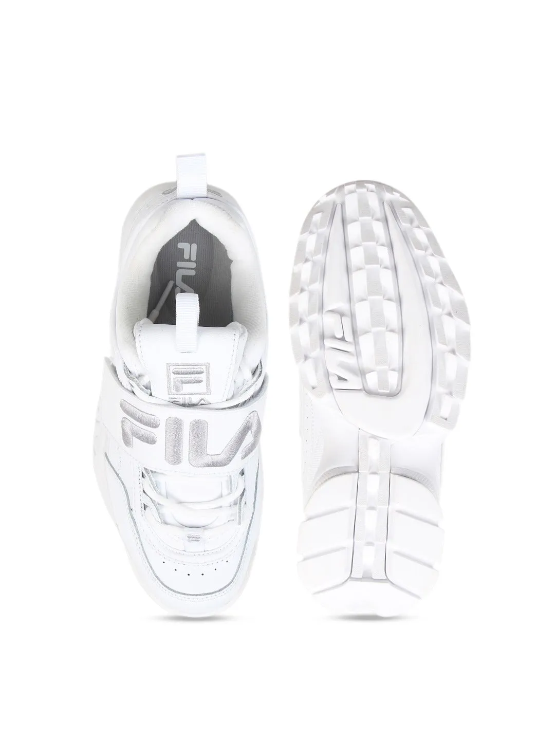 Fila Grey Disruptor II Applique Women's Sneaker