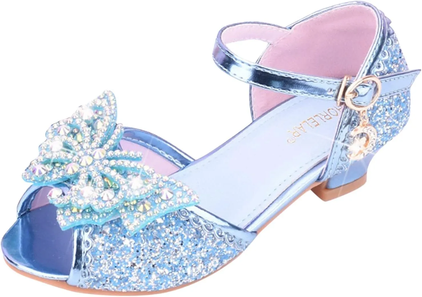 Flower Girl Shoes Dress Shoes for Girls Toddler Mary Jane Heel Ballet Flat for School Party Dress Shoes Sandals
