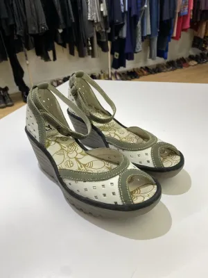 Fly London wedge sandals 38