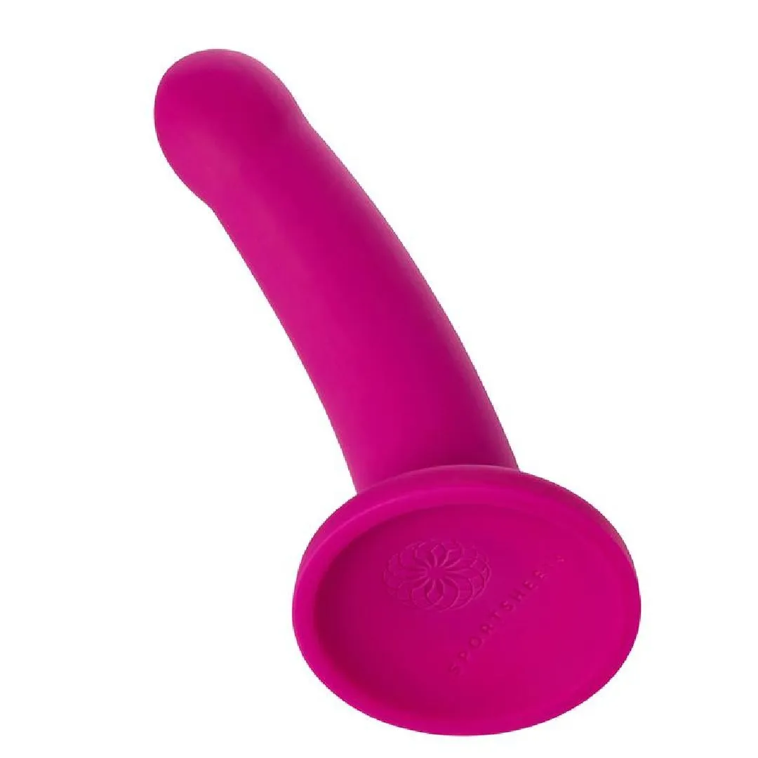 Galaxie 7 Inch Silicone Dildo - Plum