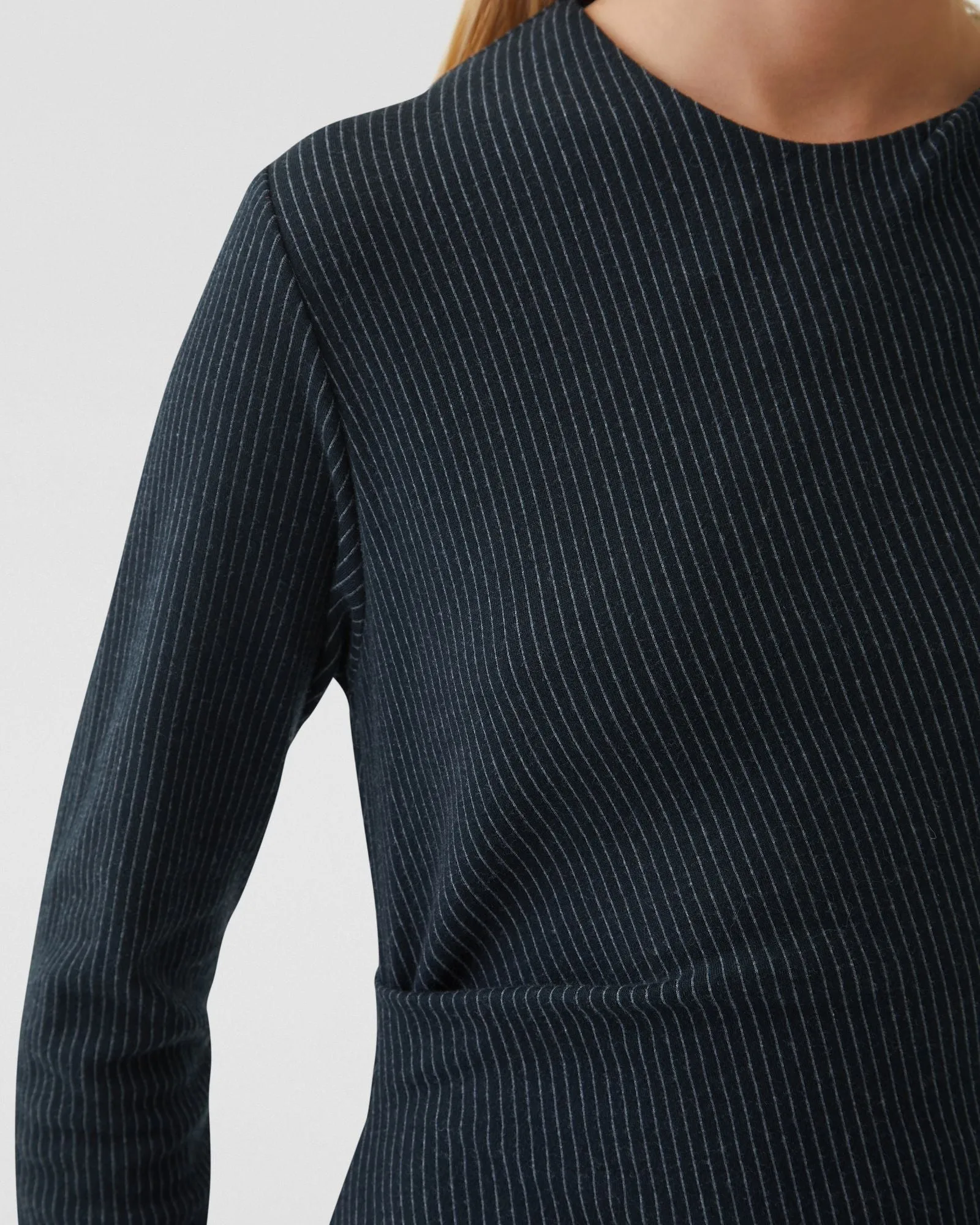 Hartley Pinstripe Knit Dress