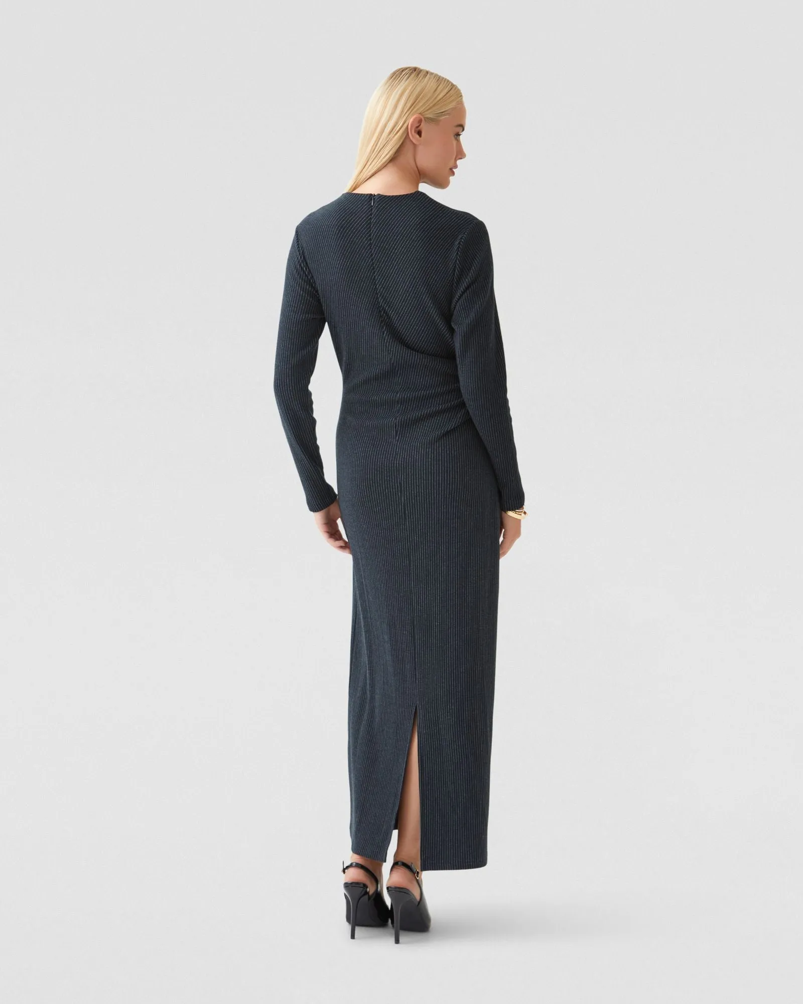 Hartley Pinstripe Knit Dress