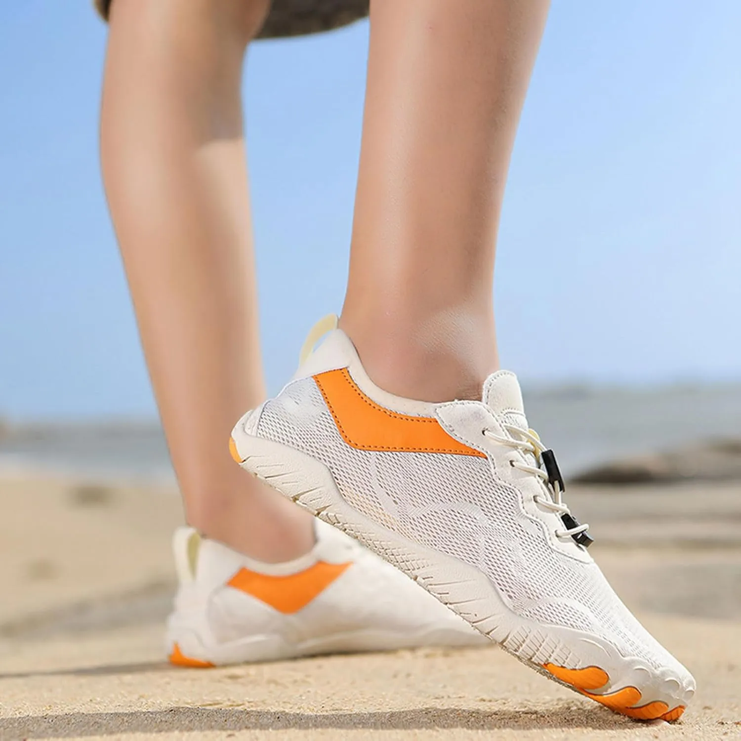 Hiking Footwear for Women Men Wide Toe Box&Healthy Swim Shoes,Outdoor Non-Slip&Zero Drop Fashion Running Barefoot,Quick Dry Breathable Waterproof Water Shoes,Lightweight Adjustable Barefoot Unisex
