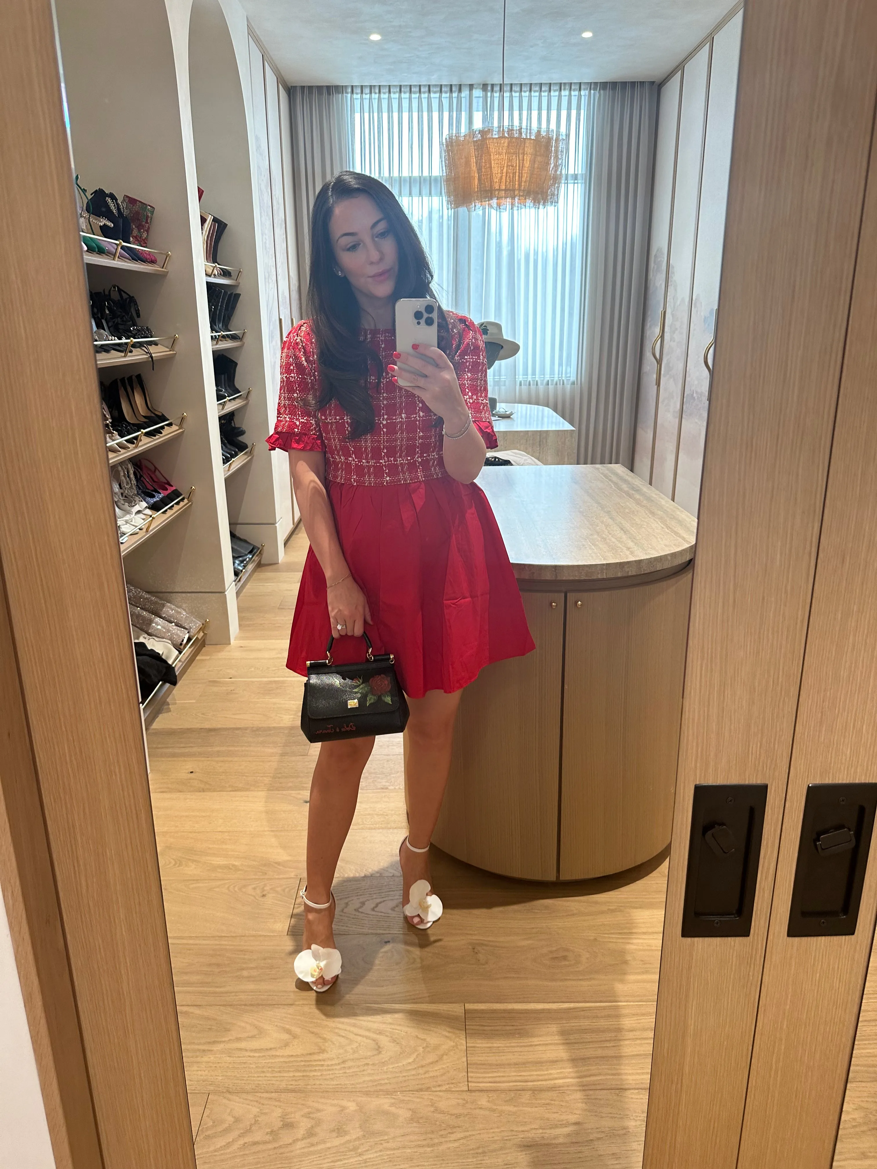Johansen Tweed Poplin Dress
