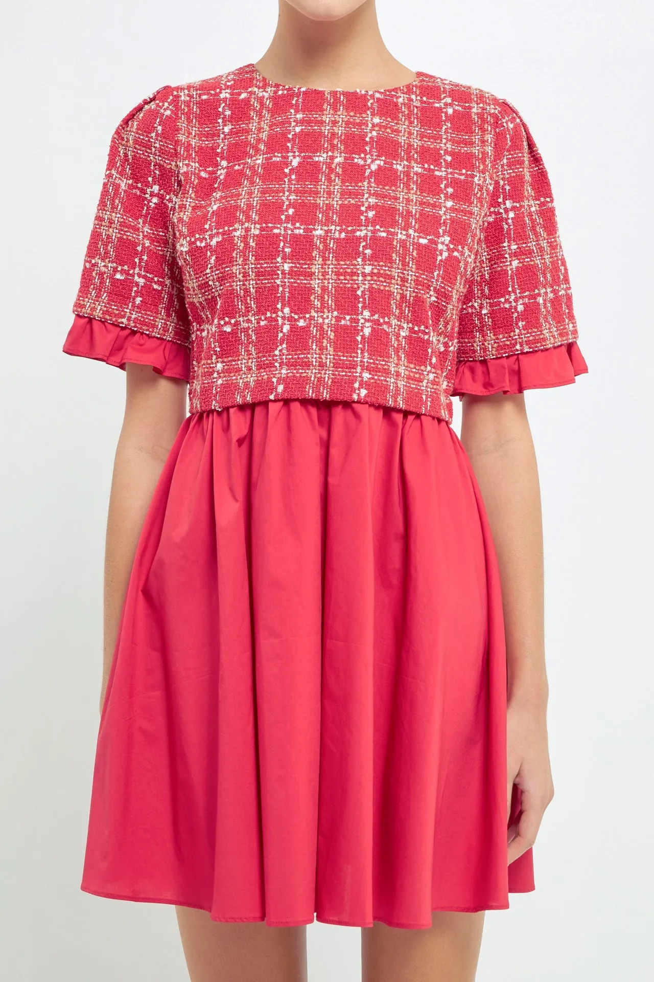 Johansen Tweed Poplin Dress