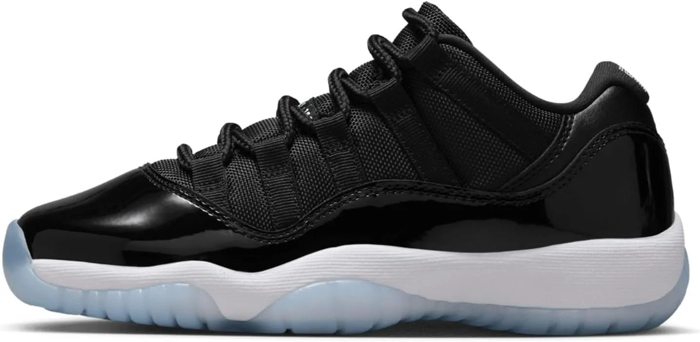 Jordan 11 Low Space Jam Grade School Size 6Y Black/Varsity Royal-White (FV5121-004)