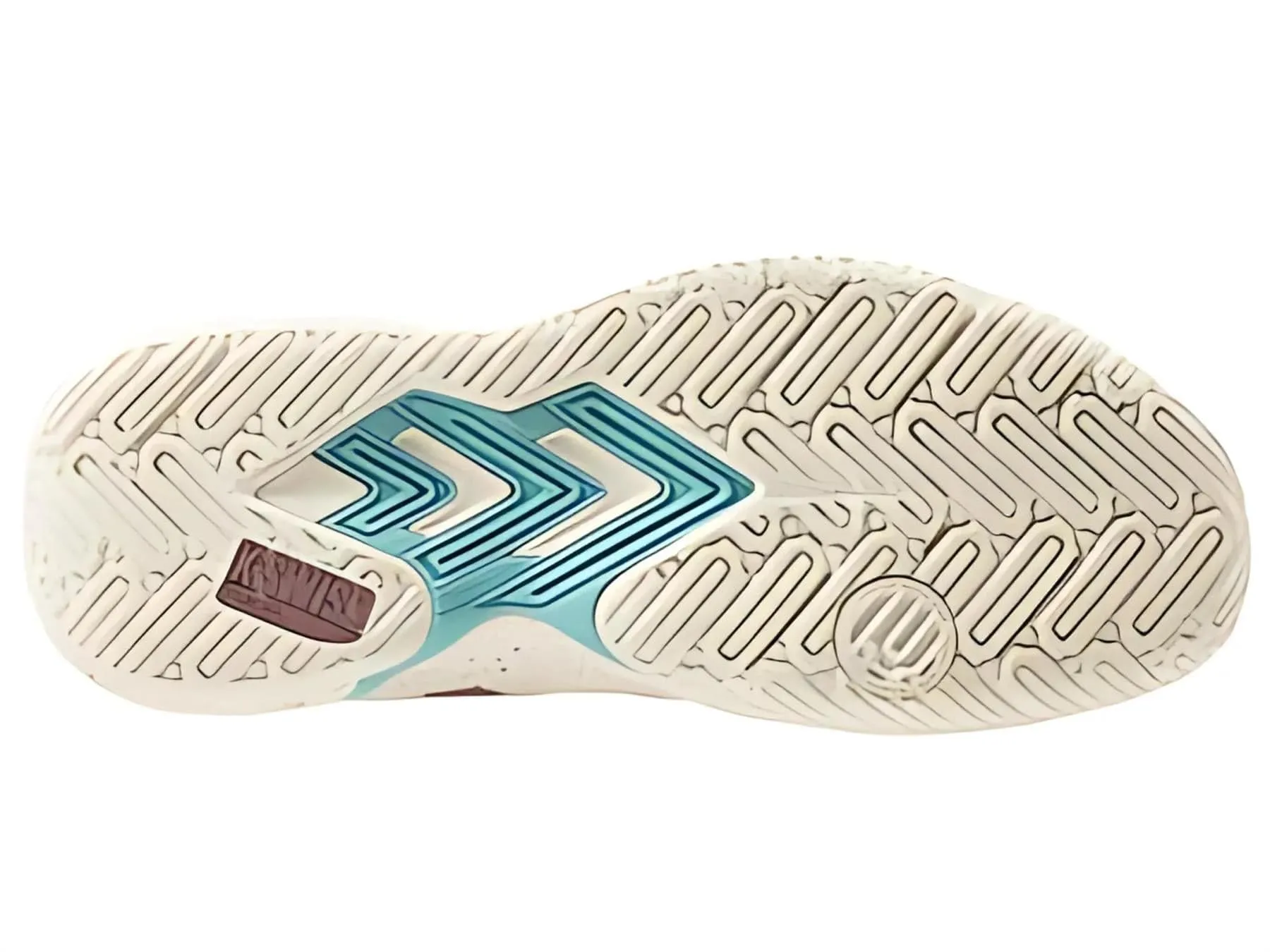 K-Swiss Tura Team Womens Padel Shoes - White / Pink / Turquoise