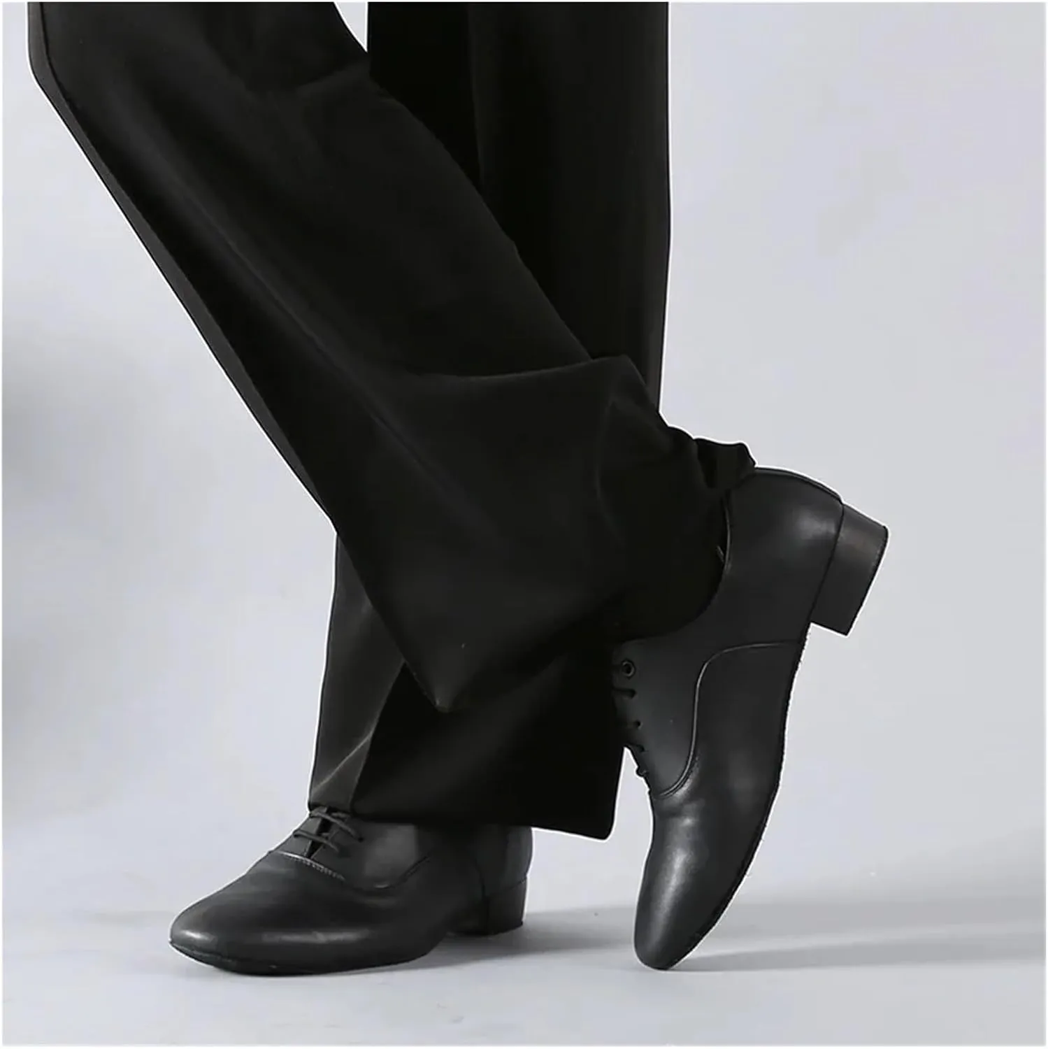 Latin Dance Shoes Man 1pair/Set Men Dance Shoes Latin Ballroom Dance Shoes Modern Indoor Shoes Men Tango Waltz Danicng Pu Shoes(3,42)