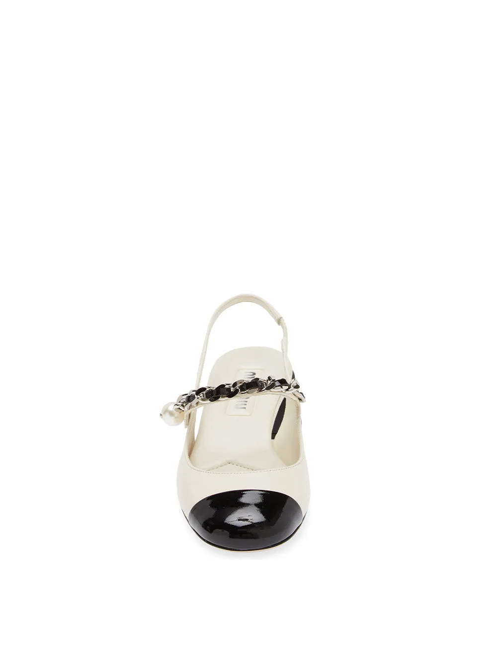 Leather Slingback Mary Janes