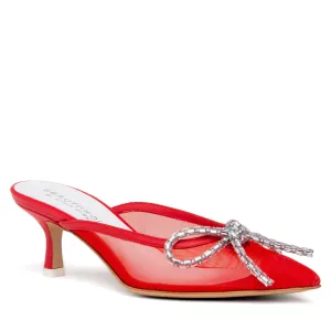Liana Red Mesh Sandal