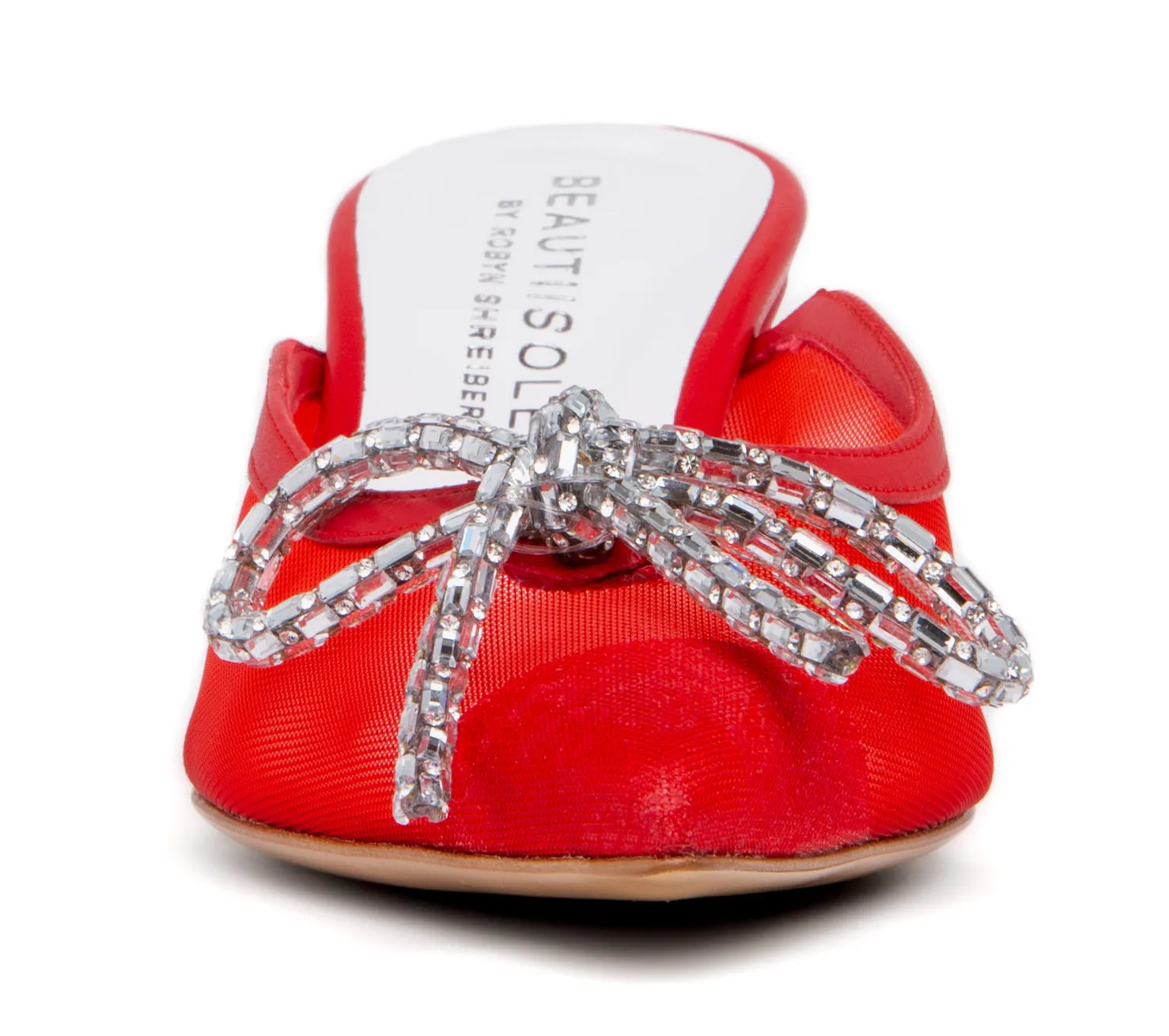 Liana Red Mesh Sandal