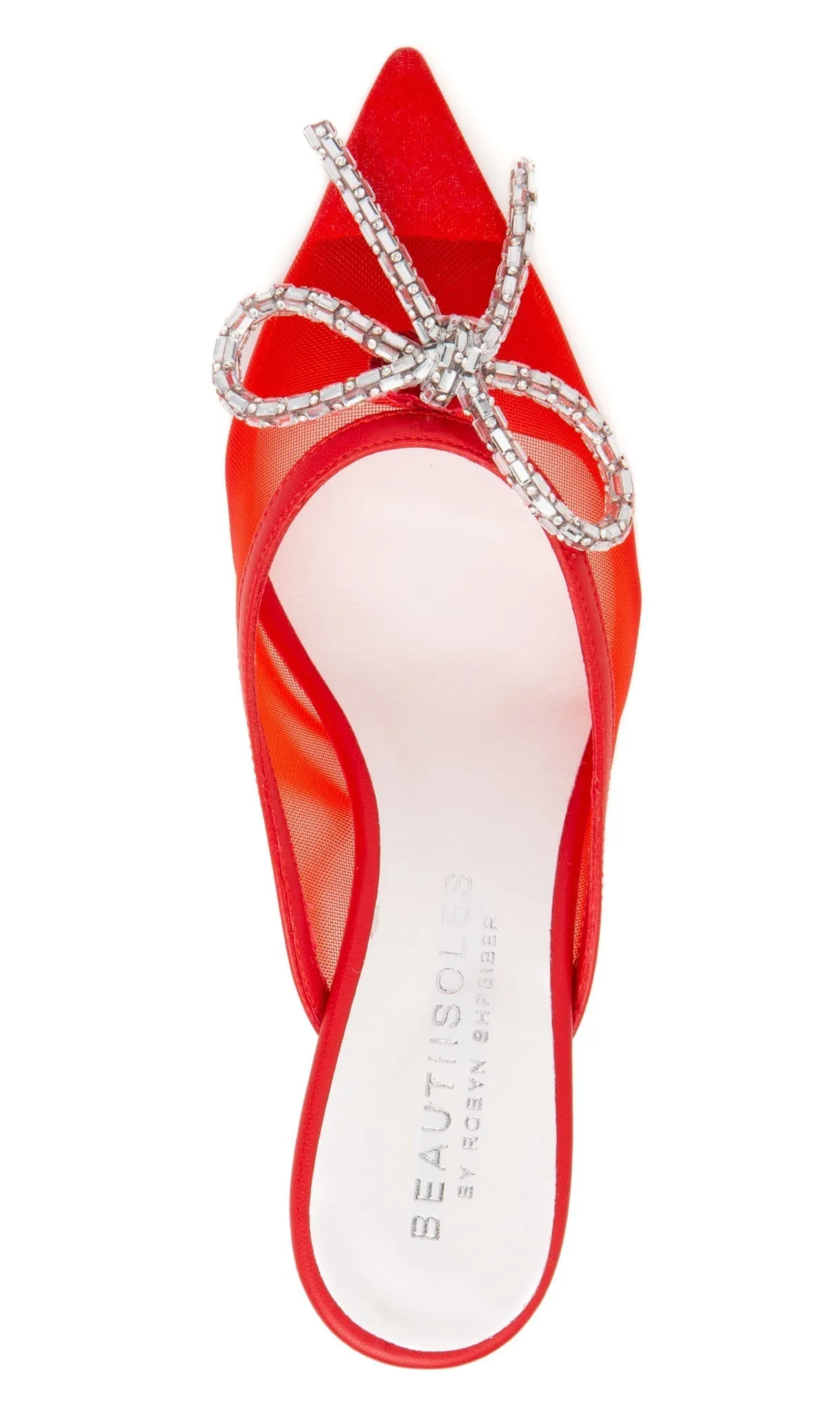Liana Red Mesh Sandal