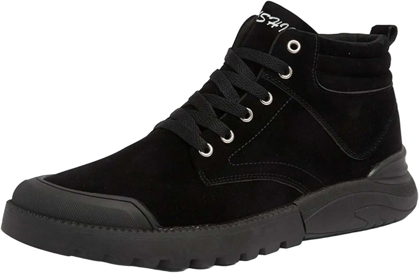 Men Work Boots Non Steel Toe Hiking Sneakers Fur Lined Ankle Boot Women's Working Shoes Winter Composite Safety Toe Waterproof Industrial Casual Hike Grounded Footwear