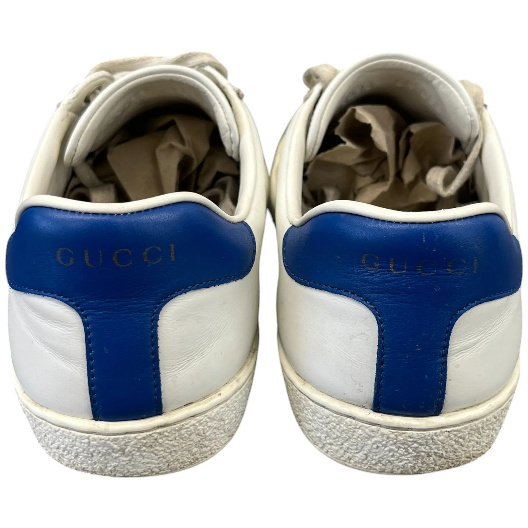 Men's Ace Tennis Low Trainers White Size EU 40.5 / UK 6.5