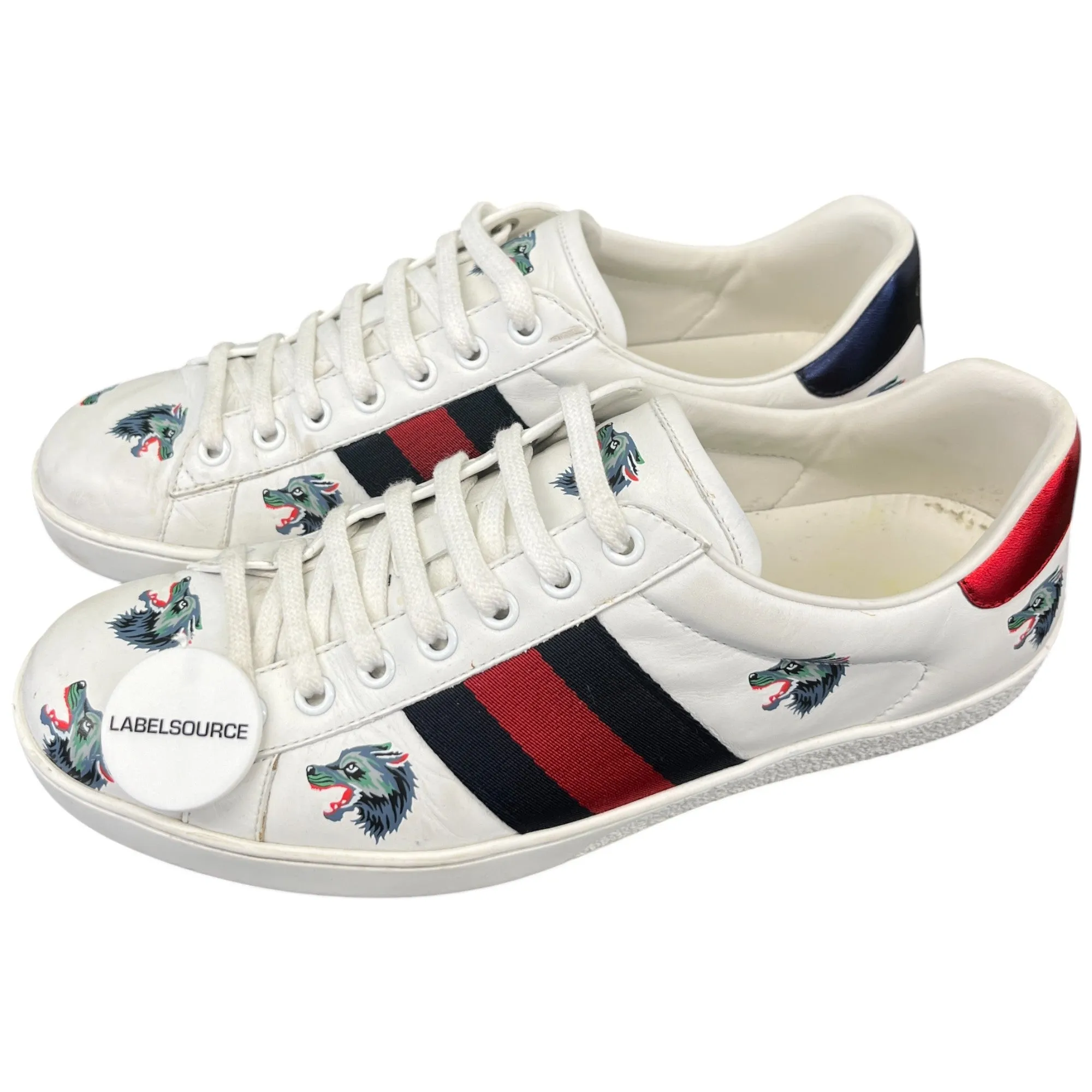 Men's Ace Wolf Low Trainers White Size EU 41 / UK 7