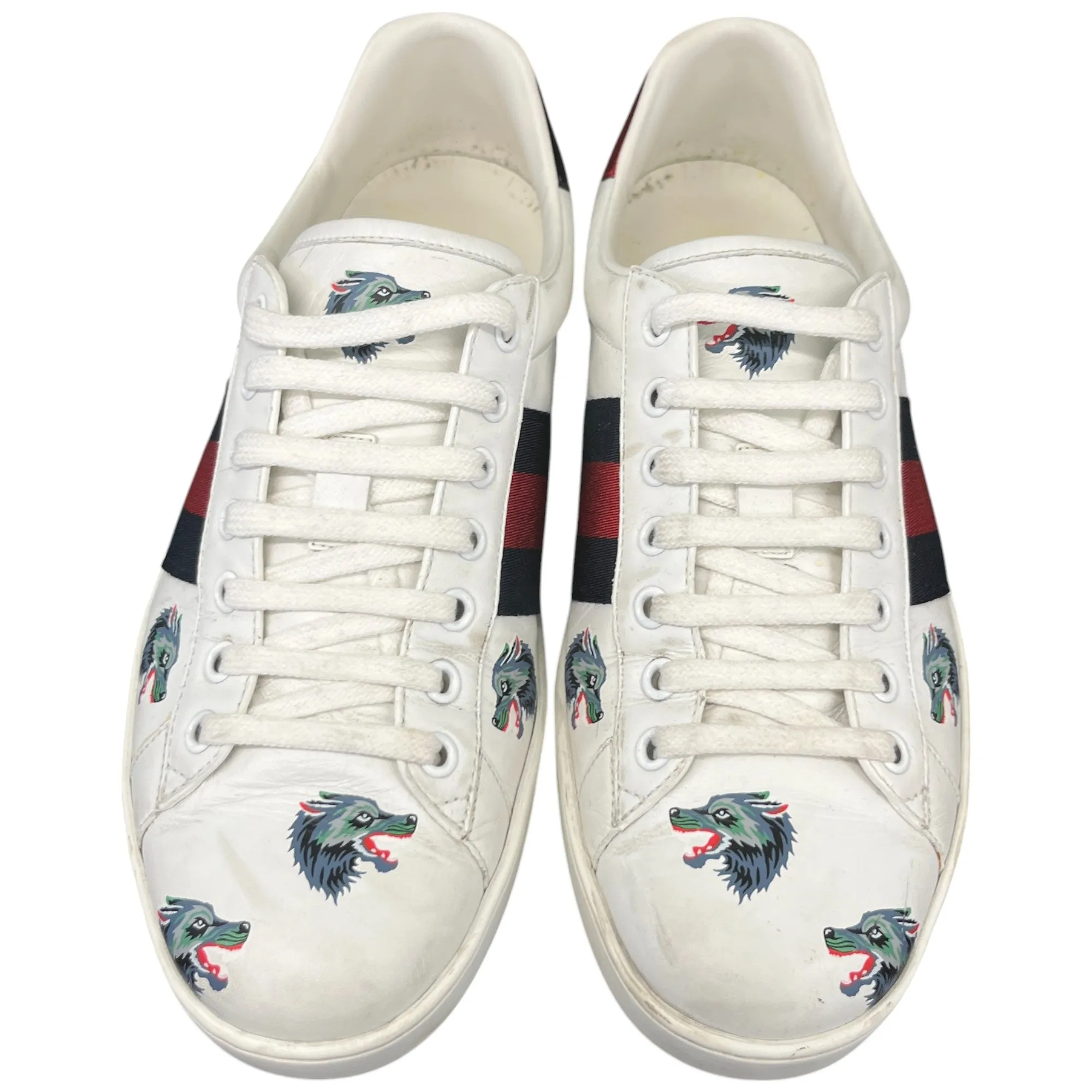 Men's Ace Wolf Low Trainers White Size EU 41 / UK 7