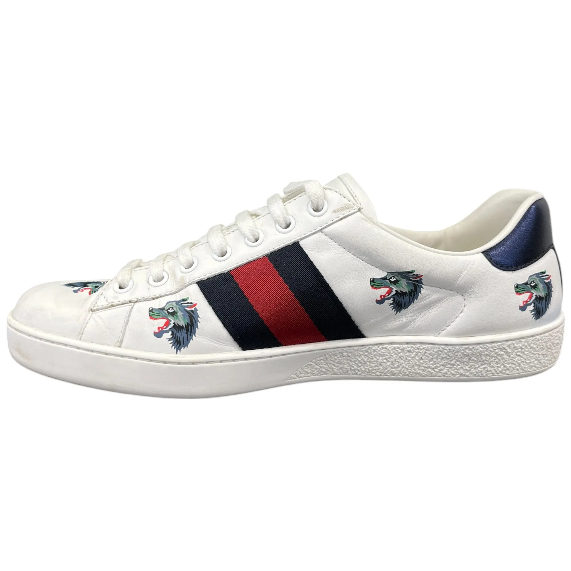 Men's Ace Wolf Low Trainers White Size EU 41 / UK 7