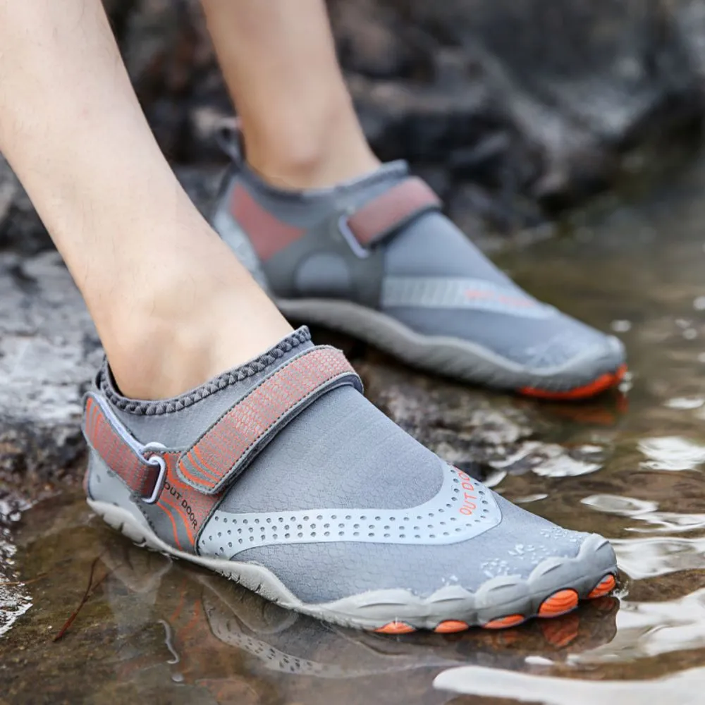 Men’s & Women’s Water Shoes Barefoot Quick Dry Aqua Sports - Grey Size EU46 = US11