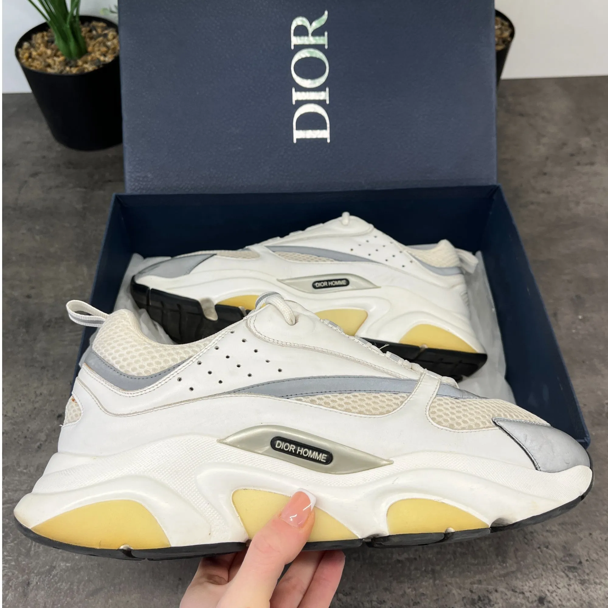 Men's B22 Low Trainers White Size EU 44 / UK 10