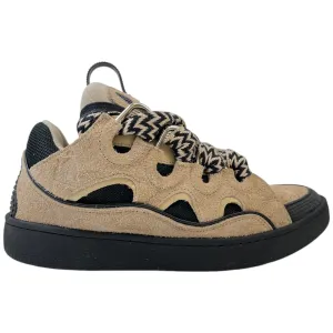 Men's Curb Skate Low Trainers Beige Size EU 40.5 / UK 6.5