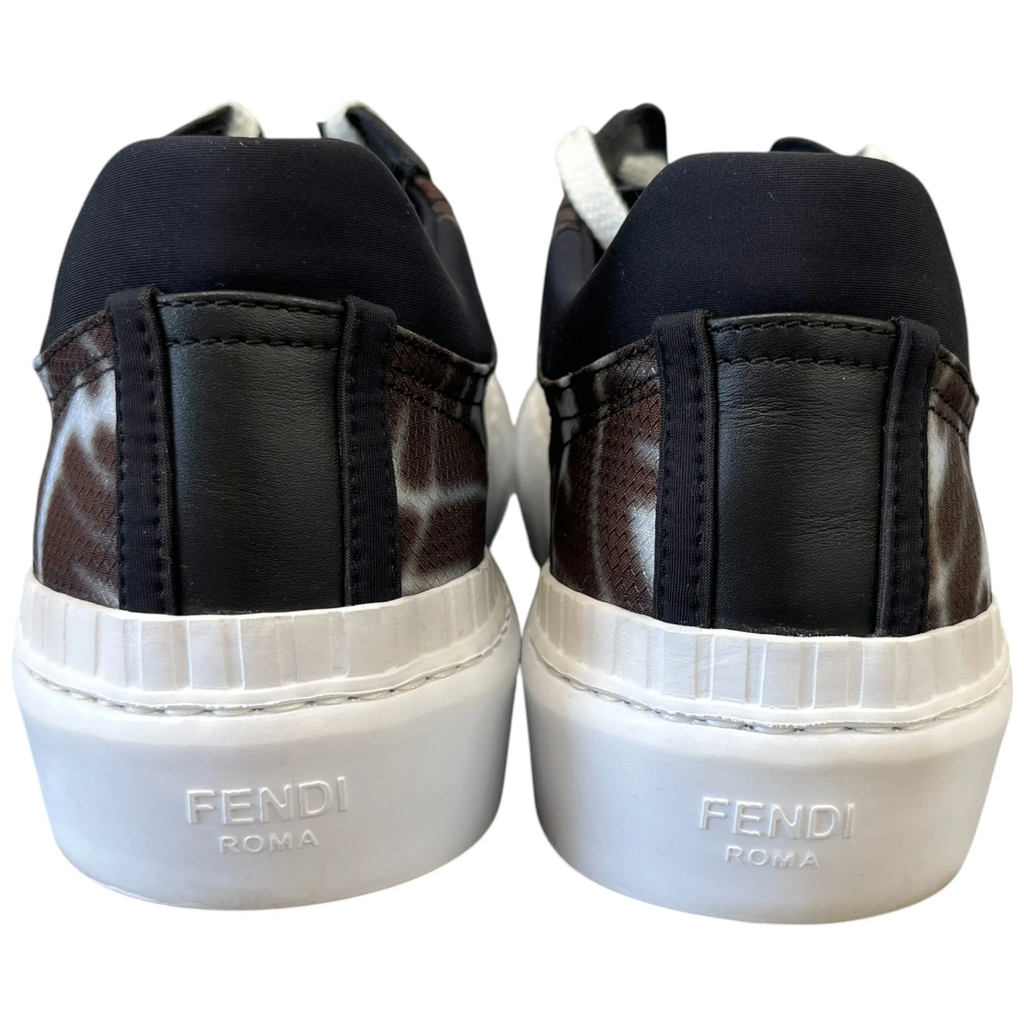 Men's Ff Vertigo Logo Low Trainers Black Size EU 42 / UK 8