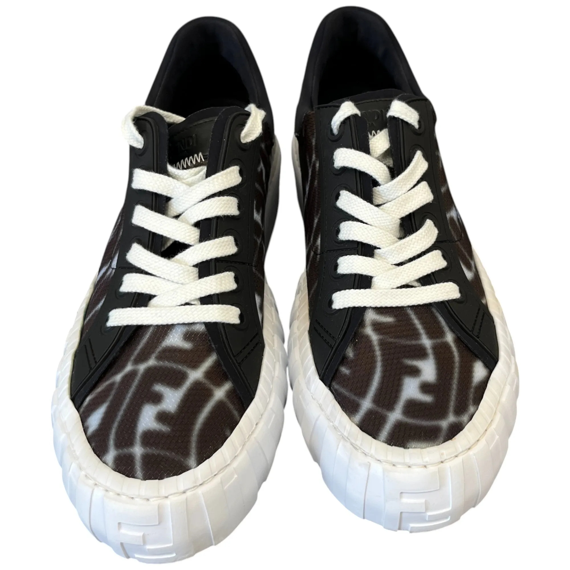 Men's Ff Vertigo Logo Low Trainers Black Size EU 42 / UK 8