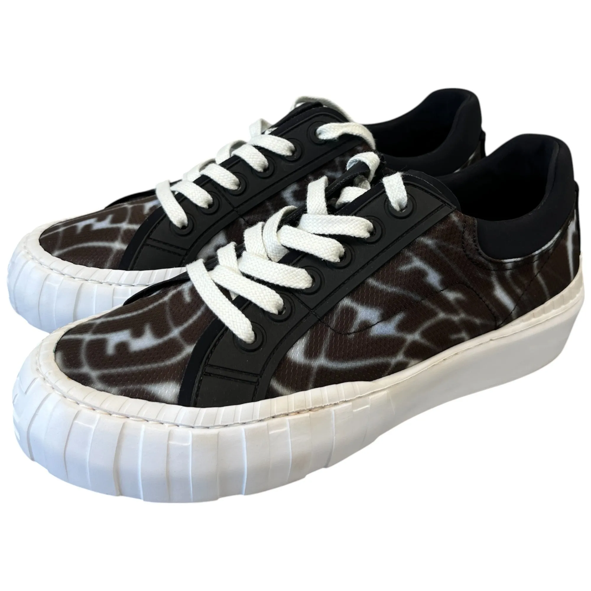 Men's Ff Vertigo Logo Low Trainers Black Size EU 42 / UK 8