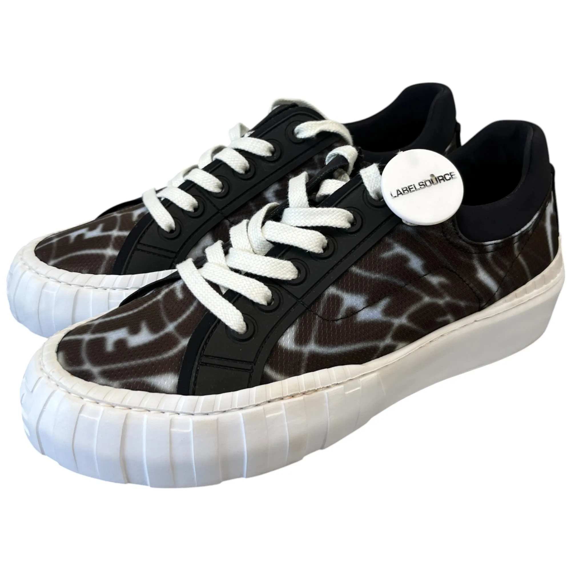 Men's Ff Vertigo Logo Low Trainers Black Size EU 42 / UK 8