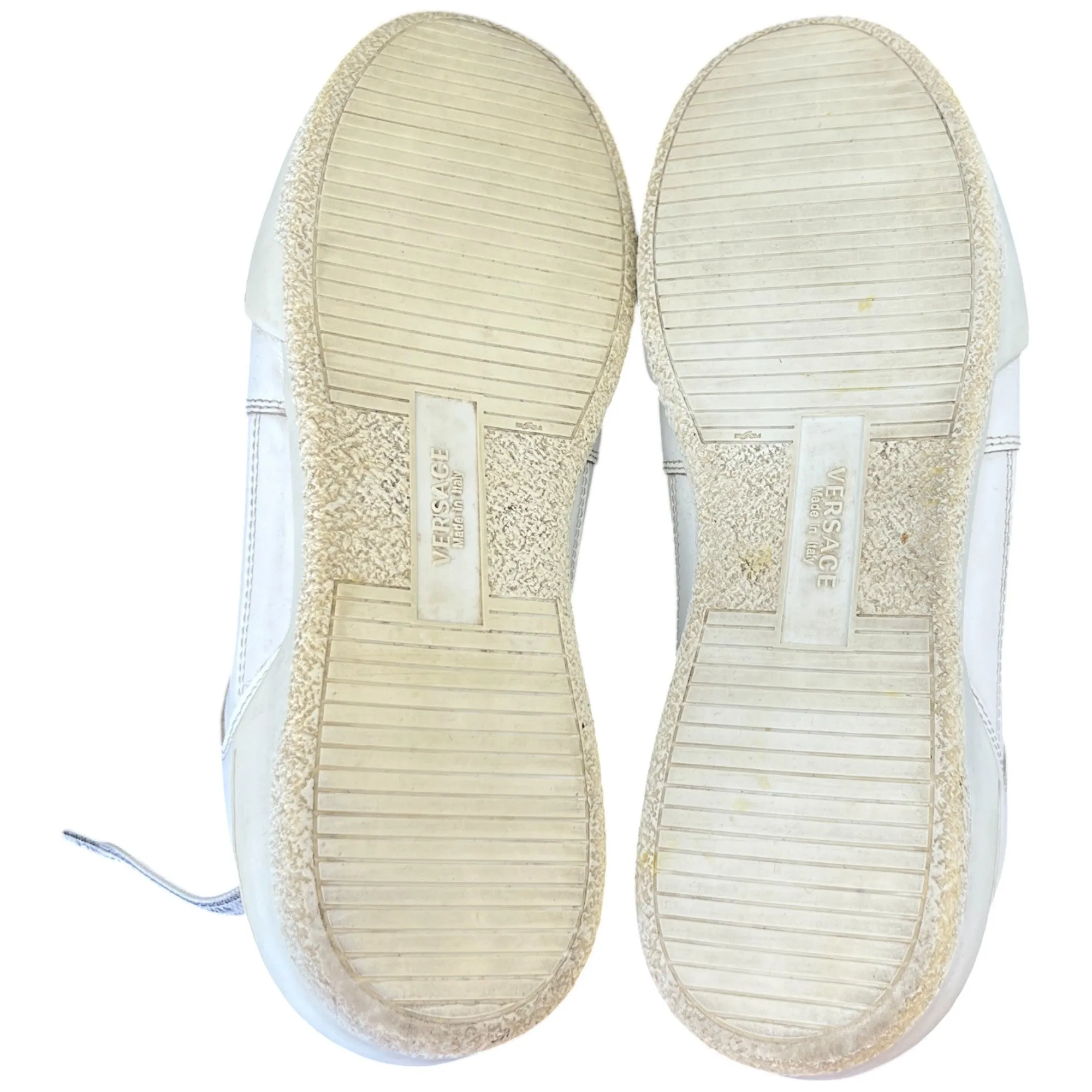 Men's Lace Logo Low Trainers White Size EU 41 / UK 7