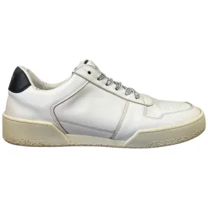 Men's Lace Logo Low Trainers White Size EU 41 / UK 7
