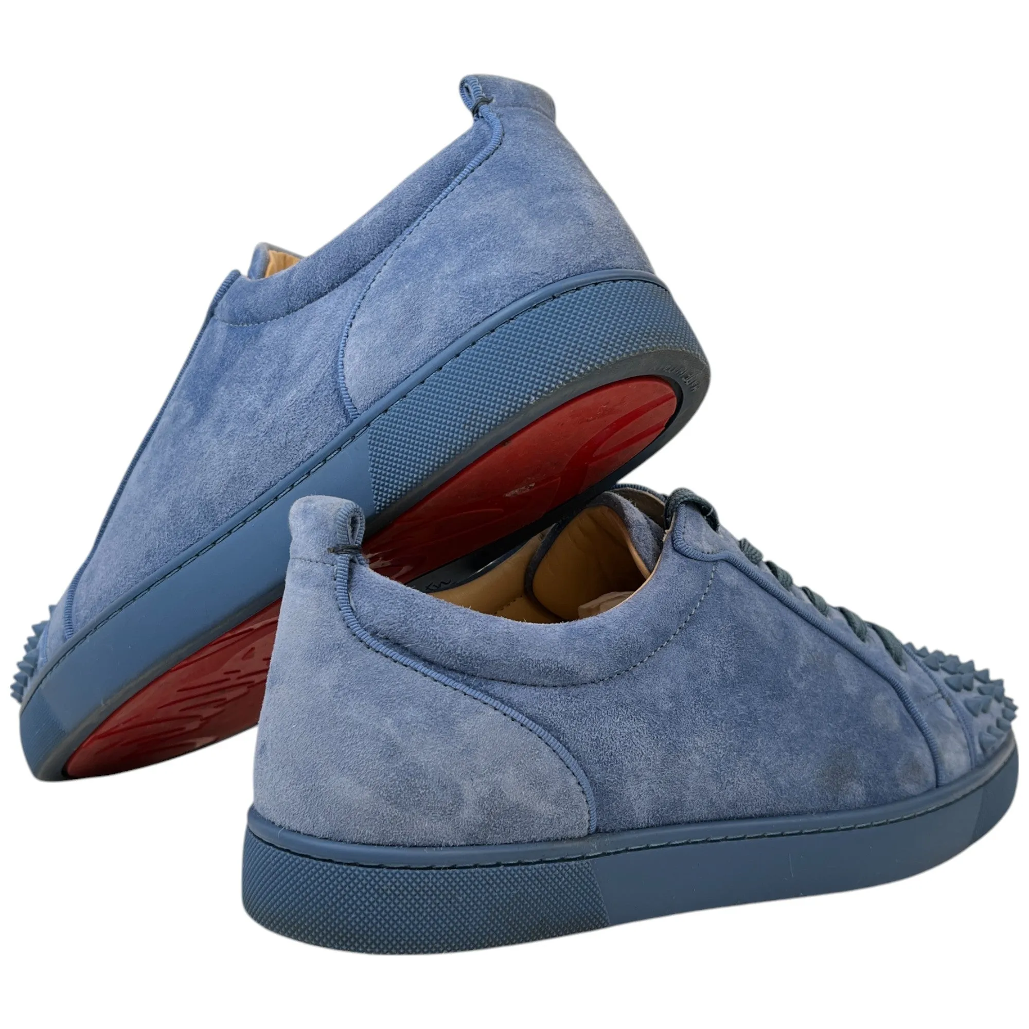 Men's Louis Junior Spikes Flat Low Trainers Blue Size EU 41.5 / UK 7.5