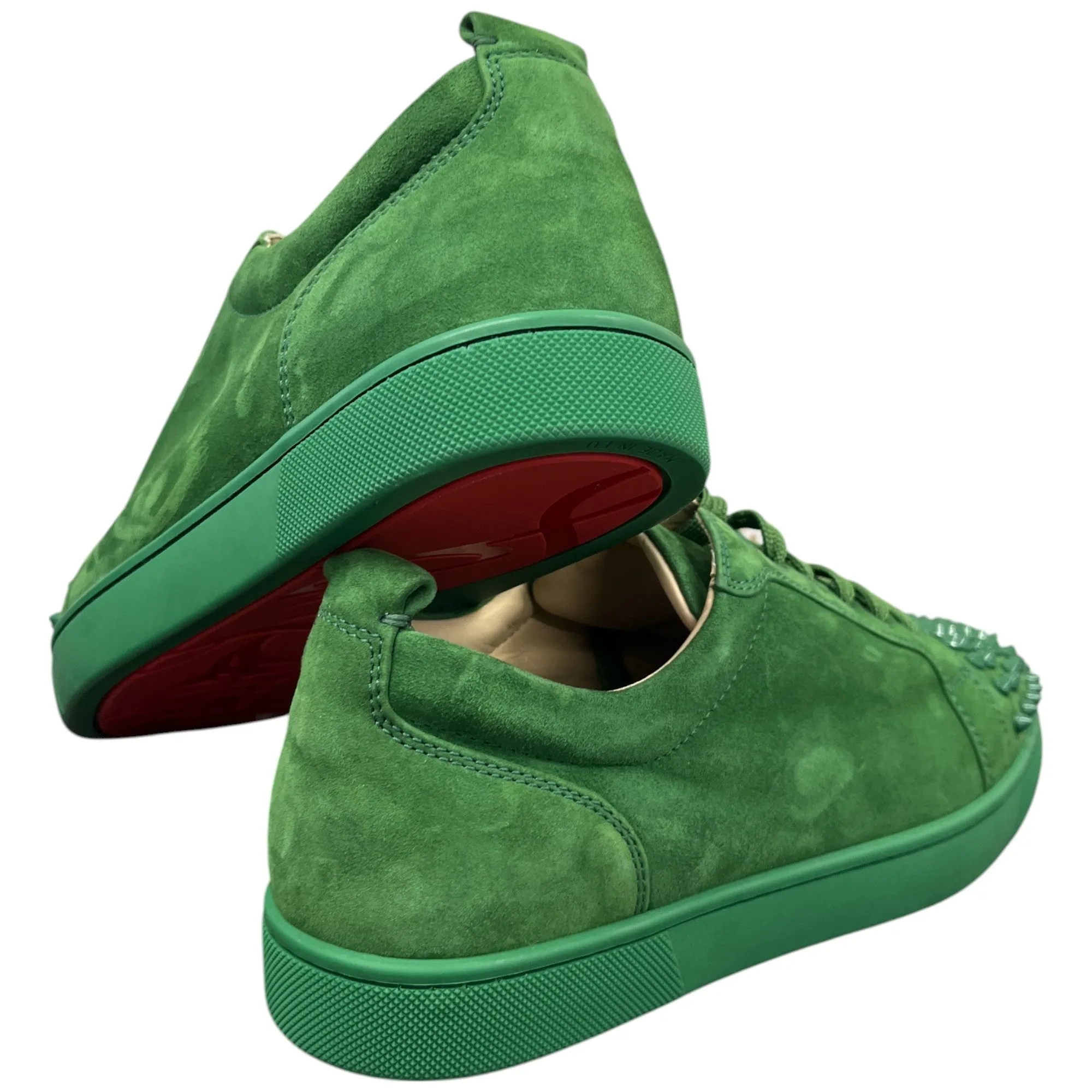 Men's Louis Junior Spikes Flat Low Trainers Green Size EU 41 / UK 7